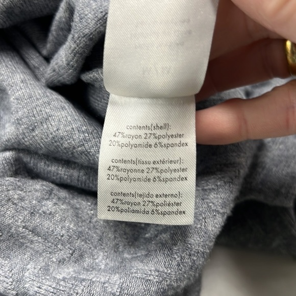 ONIA Gray Polo Long Sleeve Bodysuit Size M - Picture 13 of 16